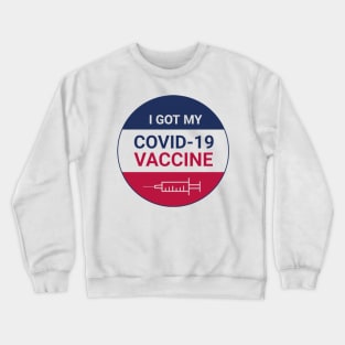 vaccinated Crewneck Sweatshirt